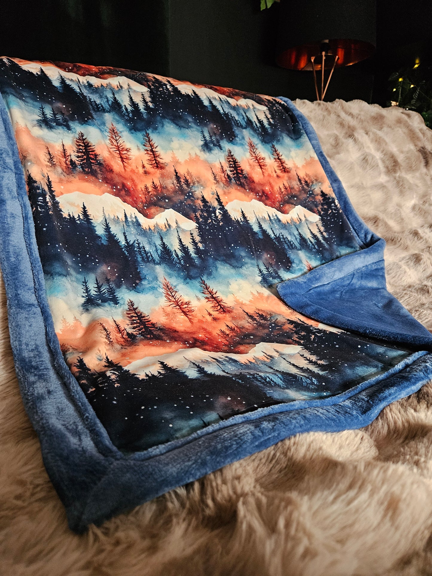 Luxury Dog Blanket - Clementine Cliffs
