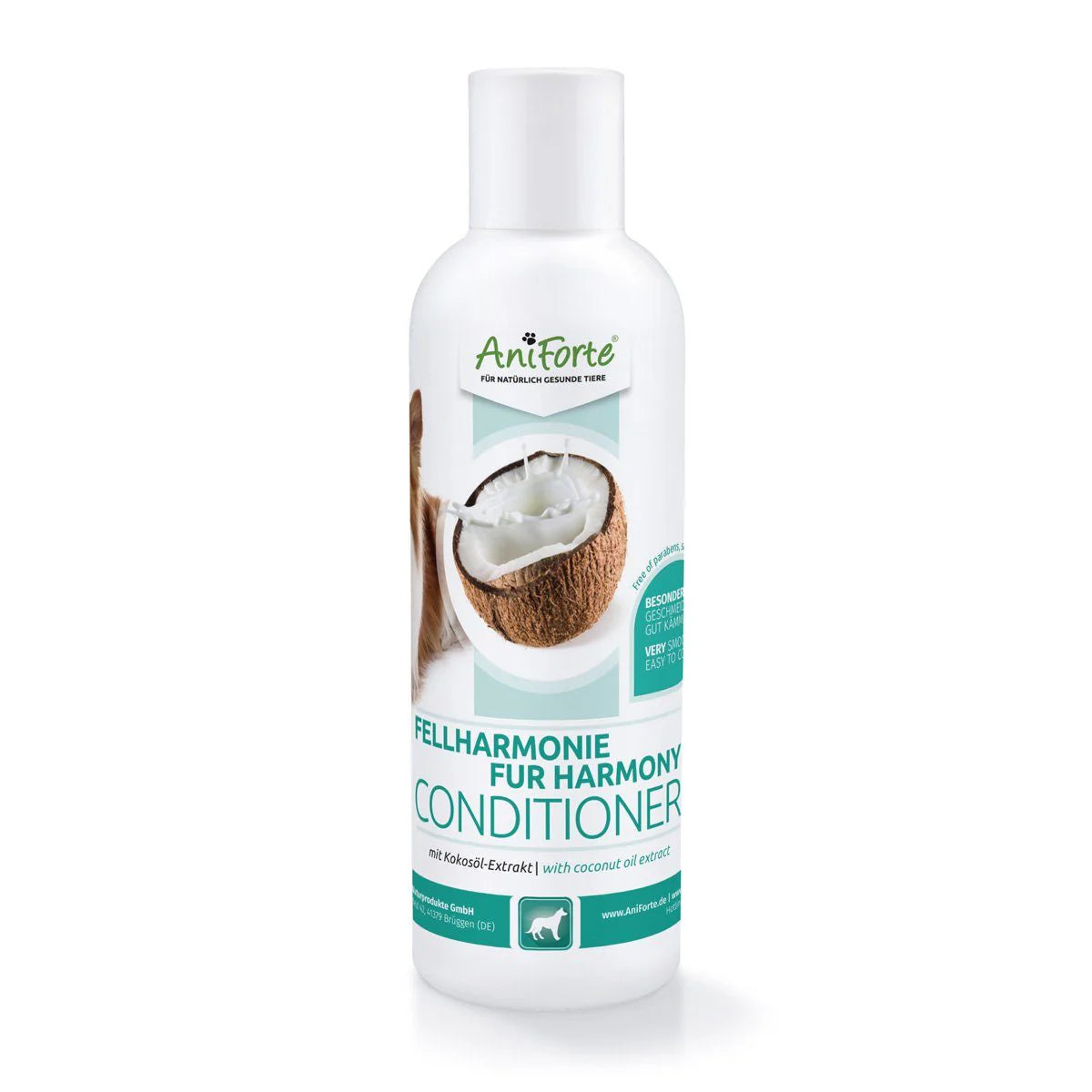 AniForte coconut oil extract conditioner.