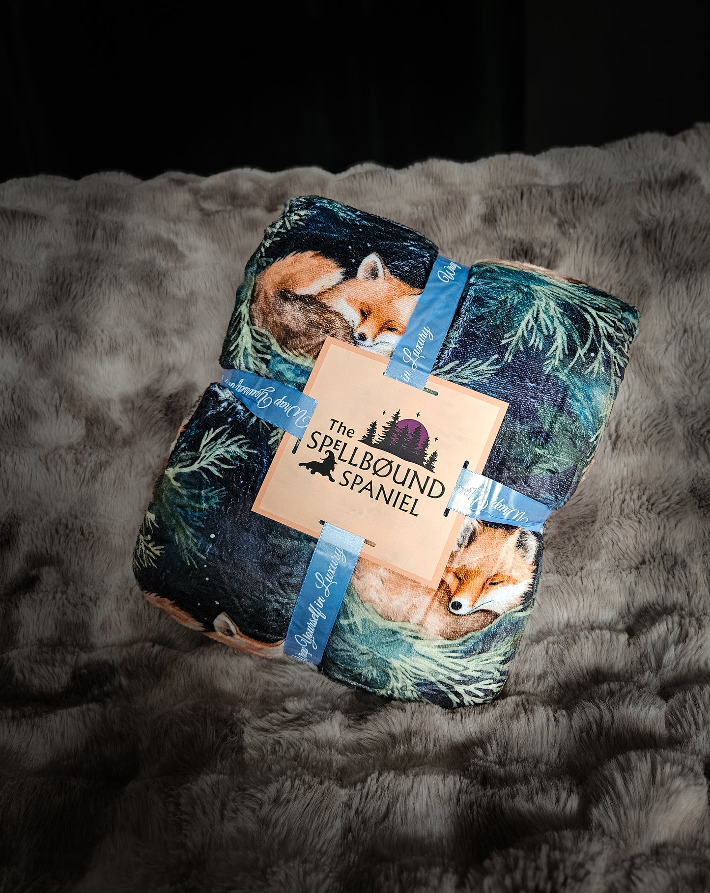 A ready to ship Luxury Creature Comforts Dressing Gown.