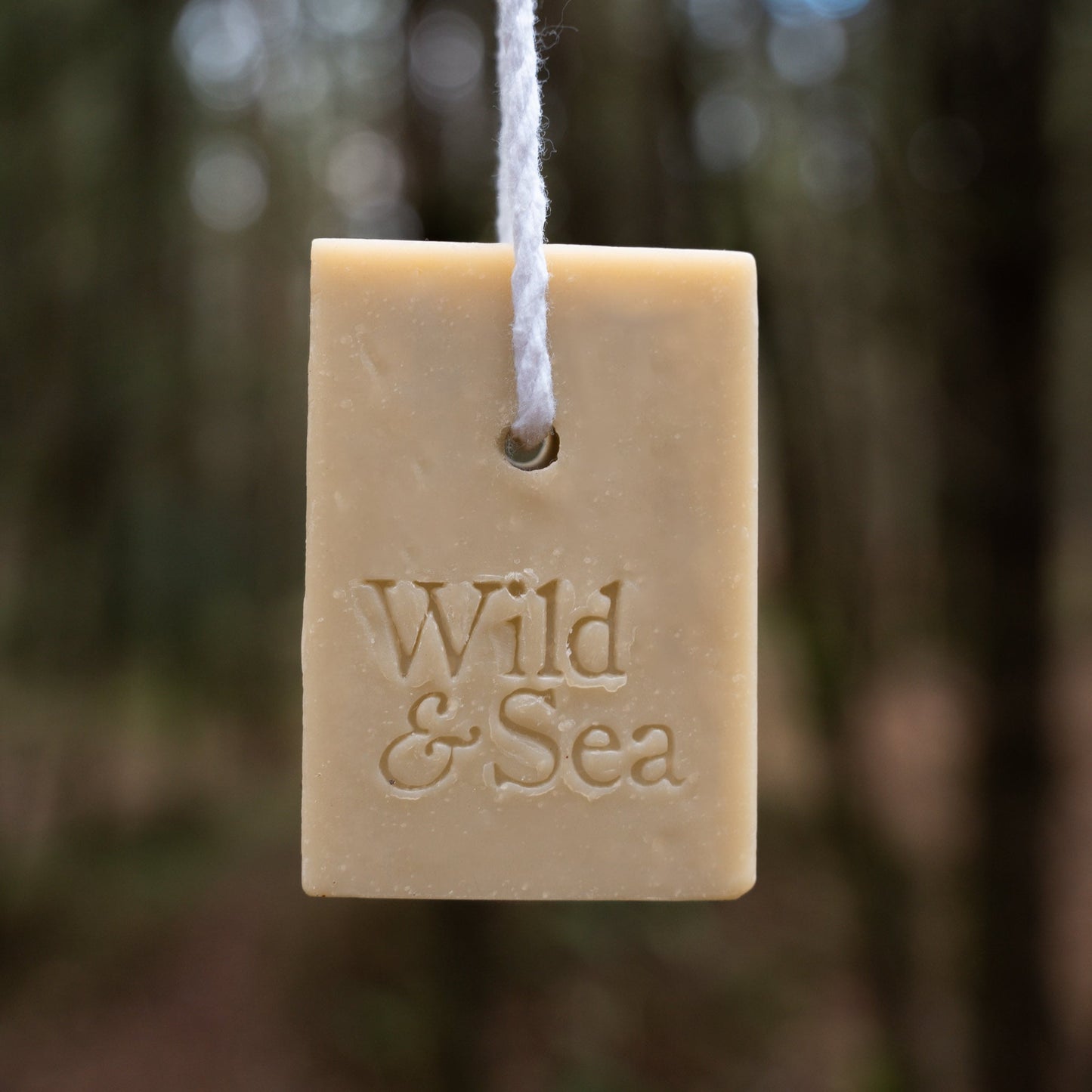 Wild & Sea seaweed and lavender shampoo bar for dogs.